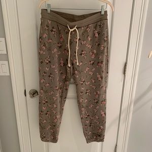 Alternative *NWT* floral printed joggers Size XL